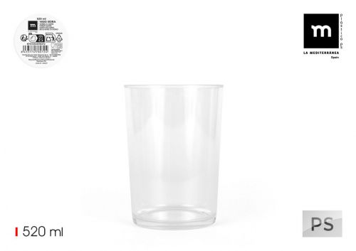 Gobelet 500ml Ps La Mediterranea