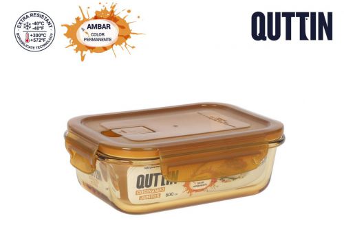 Lancheira Retangular Herm 175x13cm 600cc Ambare