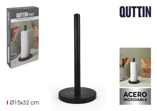 Suporte Para Rolos De Cozinha Em Aço Quttin