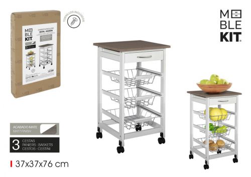 Carrinho De Cozinha Moblekit