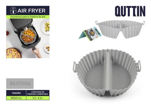 Base De Silicone Para Airfryer Com Espaçador Qutti