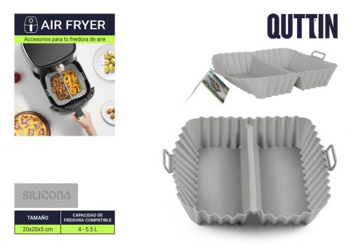 Base De Silicone Para Airfryer Com Espaçador Qutti