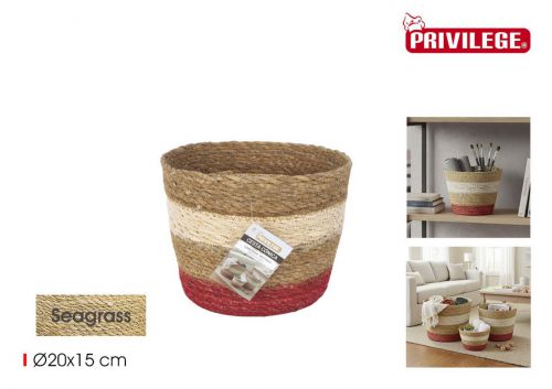 Cesto De Arrumacao Em Seagrass Privilege