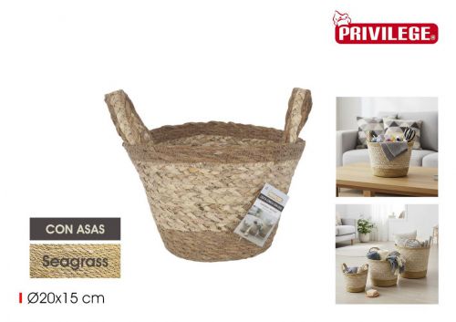 Cesto De Arrumacao Em Seagrass Privilege