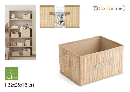 Cestos De Arrumaçao Em Bambu Confortime