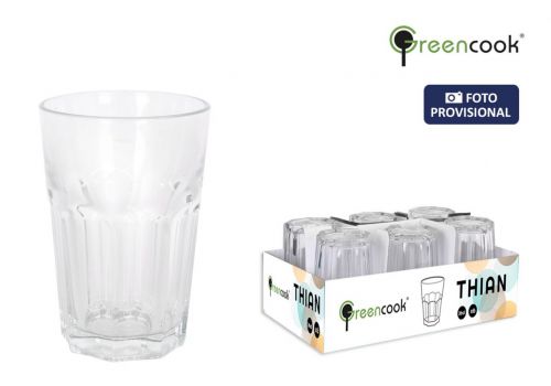 Conjunto De 6 Copos De 360 ??cc Thian Greencook