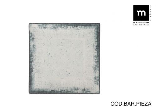 Prato De Sobremesa Fosco Kumo De 18 Cm