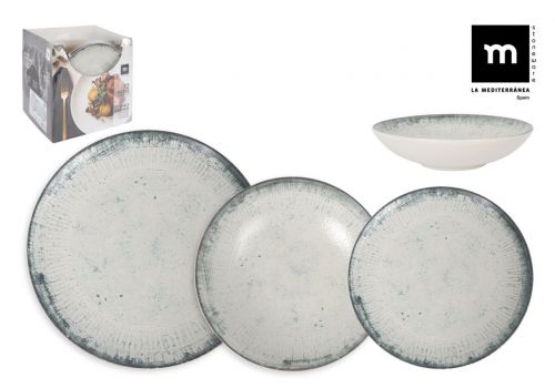 Conjunto De Jantar Fosco Kumo De 12 Peças