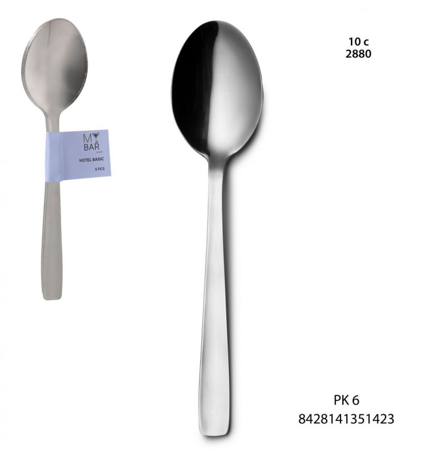 1048mb Conjunto De 6 Colheres De Mesa B-Sic