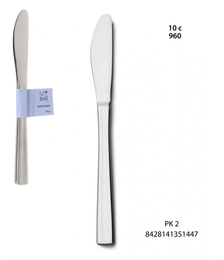 1048mbjogo De 2 Facas De Mesa B-Sicas Para