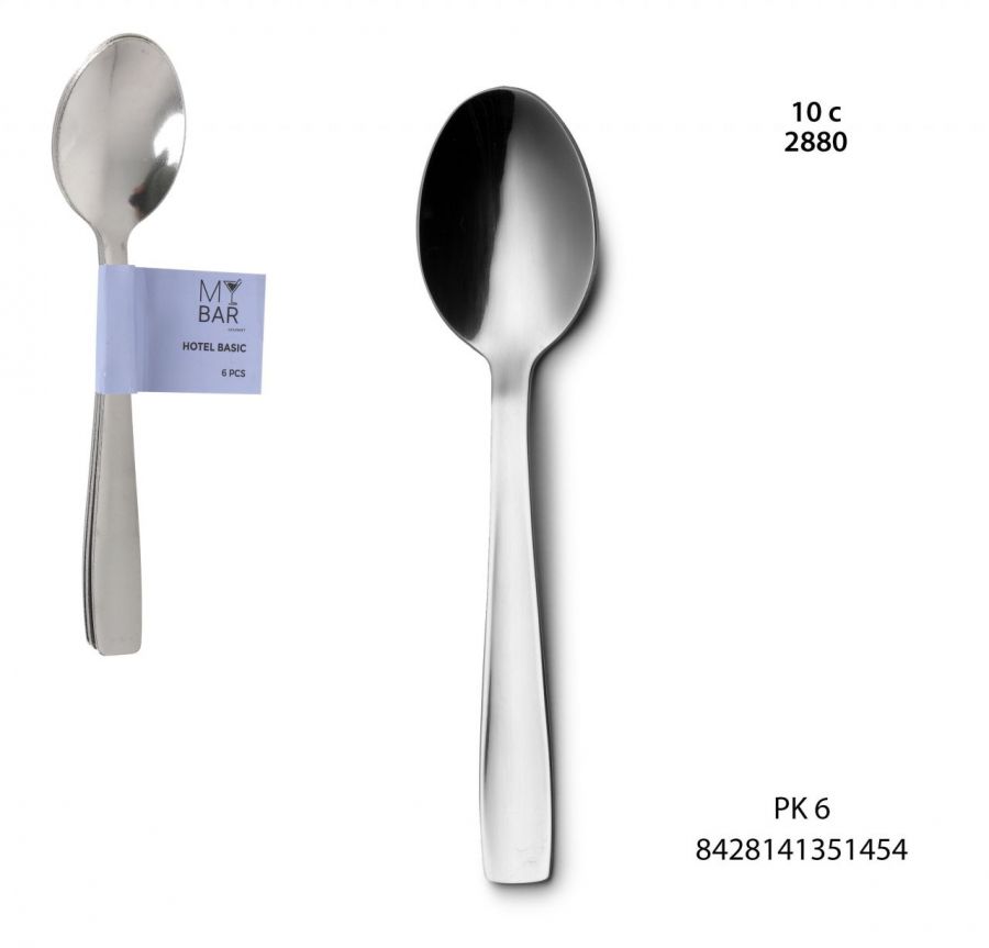 1048mb Conjunto De 6 Colheres De Sobremesa
