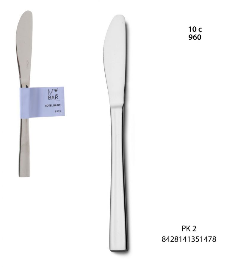 1048mb Conjunto De 2 Facas B-Sicas Para Sob
