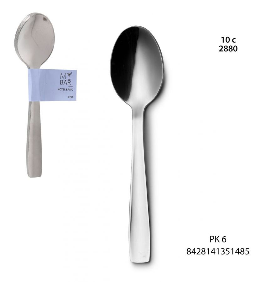 1048mb Conjunto De 6 Colheres De Café B-Sic