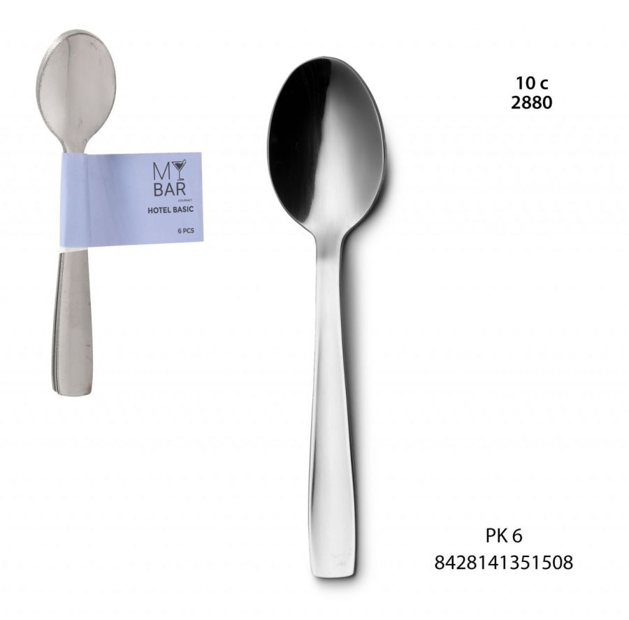1048mb Conjunto De 6 Colheres Moka Hotel B-