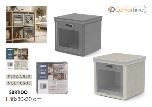 Caixa De Armazenamento Dobravel Confortime