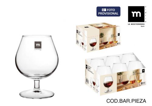 Taça De Conhaque 250ml Alier Md