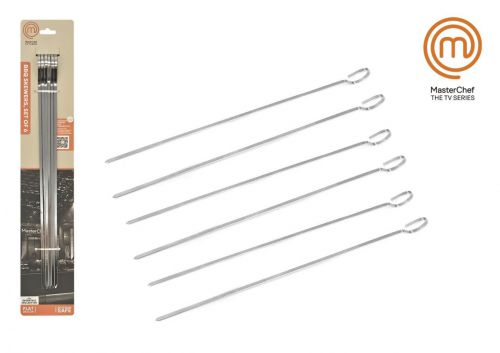Set 6 Pinchos Metal 30cm Masterchef