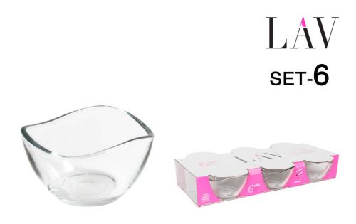 Vir205esx Set 6 Bowl Sete Cent-Metros