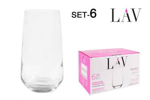 Lal376fsx Set 6 Long Drink 480cc De V