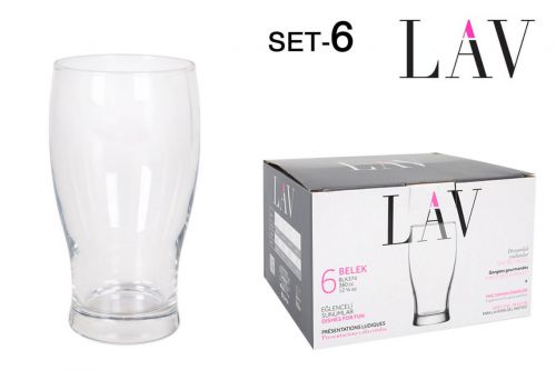 Blk374fsx Set 6 375cc Copo De Cerveja