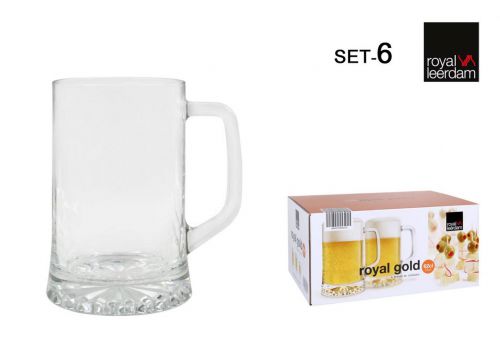 Set 6 Cerveja Frasco 260c Real Do Ouro