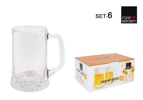 Set 6 Cerveja Frasco 295c Real Do Ouro