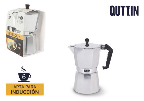 24 Cafeteira 6 Tacas Inducao Quttin