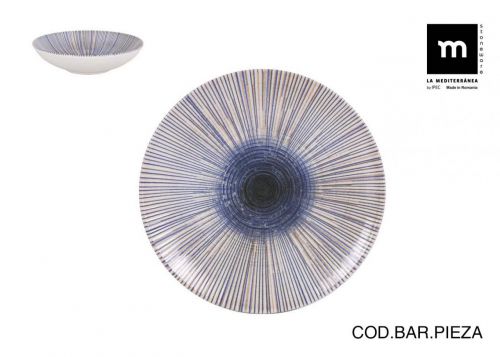 > Prato Fundo 21 Cm Irys Monaco Brilha