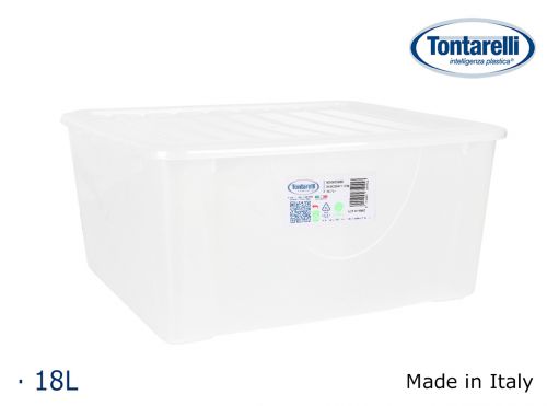 Caixa De Armazenamento + Tampa 18l Dodo