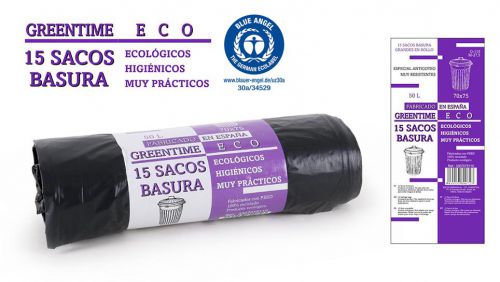 15 Sacos De Lixo 70x75g11050 L.