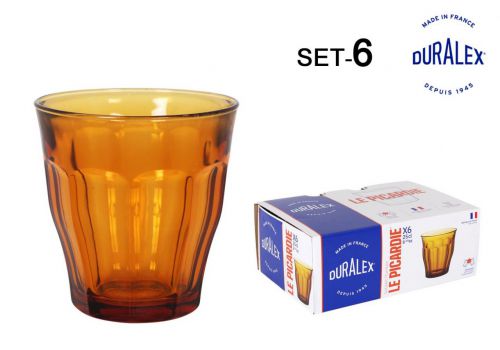 Set 6 Copos 25cl Ambar Picardie