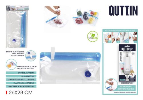 96set 5 Sacos De Comida Reutilizável Quttin