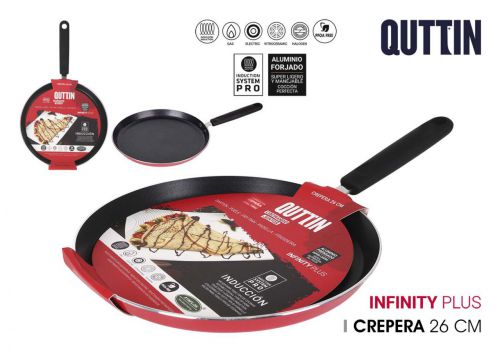 Frigideira Crepes 26cm Infinity Quttin