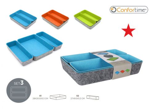 Y Organizador De Feltro Confortime