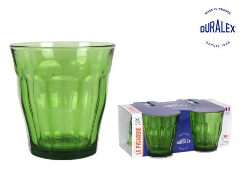 Set 4 Copos 31cl Verde Picardie