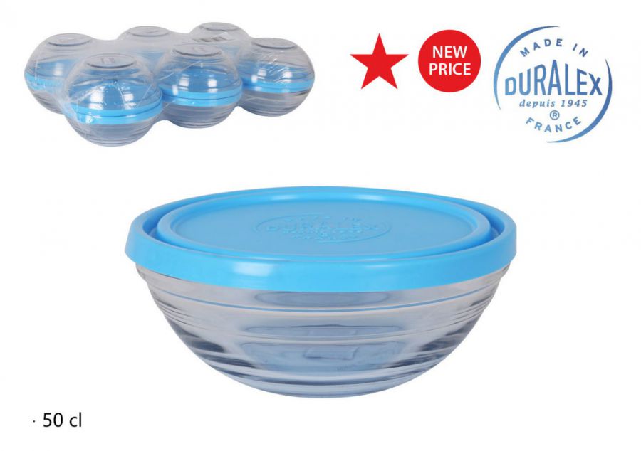 Bowl Empilhavel 14x5.5cm Lis W / Tampa