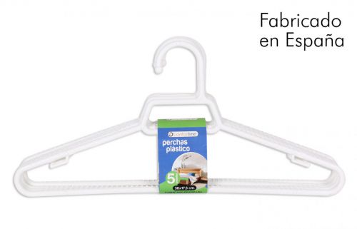 Set 5 Roupas De Plastico Rack De 38x17.5